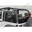 Osłona pałąków, czarny winyl, 07-15 Jeep Wrangler (JK)