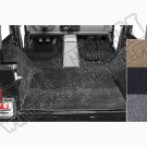 Zestaw wykładzin wnętrza typu Deluxe czarny 76-95 Jeep CJ/Wrangler