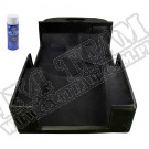 Zestaw wykładzin wnętrza typu Deluxe czarny 76-95 Jeep CJ/Wrangler