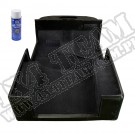 Zestaw wykładzin wnętrza typu Deluxe czarny 97-06 Jeep Wrangler TJ
