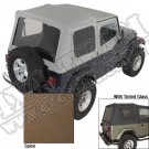Miękki dach Z poszyciem drzwi spice 88-95 Jeep Wrangler YJ
