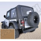 Miękki dach Z poszyciem drzwi spice 97-02 Jeep Wrangler TJ