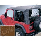 Miękki dach dark tan 97-02 Jeep Wrangler TJ
