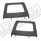 Nadstawki kowbojek tylne, black diamond 07-15 Jeep Wrangler JK 4 drzw