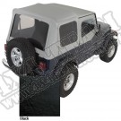 Miękki dach XHD black denim 88-95 Jeep Wrangler YJ