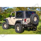 Miękki dach XHD black diamond 07-09 Jeep Wrangler JK