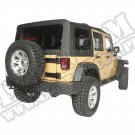 Plandeka winylowa, Black Diamond, 10-15 Jeep Wrangler 4-Drzwiowy