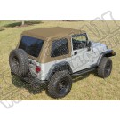 Miękki dach XHD typu Bowless 97-06 Jeep Wrangler TJ