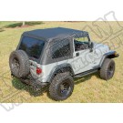 Miękki dach XHD, black diamond, 97-06 Jeep Wrangler (TJ)