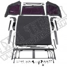 Plandeka Voyager Top, 1997-2006 Wrangler TJ, Black Diamond