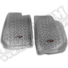 Dywaniki, przód, szare, 07-15 Jeep Wrangler (JK)