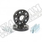 Dystanse koła, czarne, grubość 1"/25 mm; 10-15 VW Amarok
