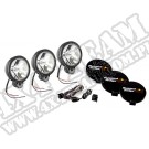 Zestaw halogenów Off-Road typu Slim 6" czarny