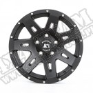 Felga XHD czarna satyna, 17x8.5; 07-16 Jeep Wrangler JK/JKU