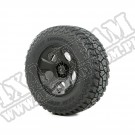 Zestaw felga Drakon z oponą 17" black satin 315/70R17 ATZ 