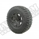 Zestaw felga z oponą 17" black satin 35X12.50X17 ATZ 