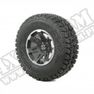 Zestaw felga z oponą 17" black satin 35X12.50X17