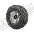 Zestaw felga Drakon z oponą 17" gun metal 35X12.50X17 ATZ 