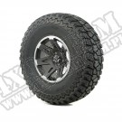 Zestaw felga z oponą 17" black satin 37X12.50X17 ATZ 