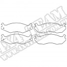 Klocki hamulcowe przednie 82-89 Jeep CJ/Cherokee/Wrangler