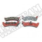 Klocki hamulcowe tylne Titanium 95-98 Jeep Grand Cherokee ZJ
