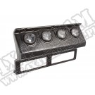 Zestaw wskaźników czarny 87-90 Jeep Wrangler 