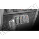 Konsola dolna pod przełączniki 07-10 Jeep Wrangler JK
