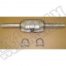 Katalizator z otworem dolotowym 81-86 Jeep CJ