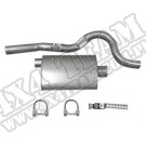 Muffler, Tailpipe Kit, 76-81 Jeep CJ Models