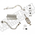Zestaw wydechu; 87-92 Jeep Wrangler YJ, 2.5L