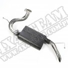 Tłumik końcowy Off-Road Heavy Duty 07-15 Jeep Wrangler JK