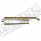 Tłumik końcowy owalny 134 Ci 41-45 Willys MB/Ford GPW