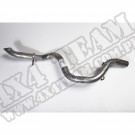 Rura końcowa wydechu 2.5L/4.0L 97-00 Jeep Wrangler TJ