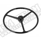 Kierownica czarna 64-75 Jeep CJ