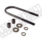 Suspension Leaf Spring U-Bolt, Front, Small; 47-63 Willys Truck/Wagon