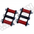Suspension Leaf Spring Shackle Kit, Front, HD, Greaseable; 76-86 CJ
