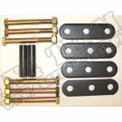 Suspension Leaf Spring Shackle Kit, Rear, HD; 76-86 Jeep CJ