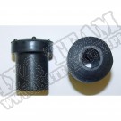 Suspension Leaf Spring Bushing, Front, Rubber; 76-86 Jeep CJ