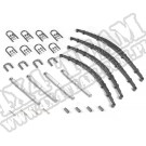 Suspension Leaf Spring Kit, 1 inch lift; 55-58 Jeep CJ