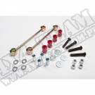 Suspension Stabilizer Bar Link Kit, Rear, 4 Inch Lift; 97-06 Wrangler
