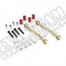 Suspension Stabilizer Bar Link Kit, Front, 4 Inch Lift; 07-18 Wrangler