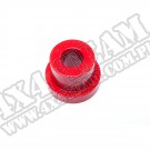 Suspension Bushing Kit, Polyurethane, Red; 87-95 Jeep Wrangler YJ