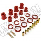 Suspension Control Arm Bushing Kit, Rear, Red; 93-98 Grand Cherokee ZJ