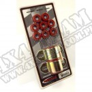 Suspension Stabilizer Bar Bushing Kit, Front, Red, 15/16 In; 76-86 CJ