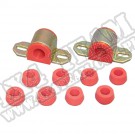 Suspension Stabilizer Bar Bushing Kit, Front, Red, 7/8 Inch; 76-86 CJ