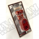 Suspension Stabilizer Bar Bushing Kit, Front, Red, 30.5mm; 97-06 TJ