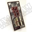 Suspension Stabilizer Bar Bushing Kit, Front, Red, 1-1/8 In; 84-01 XJ