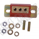 Transmission Mount, Red; 63-95 Jeep CJ/Grand Wagoneer/Wrangler SJ/YJ