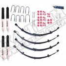 Suspension Lift Kit, 4 Inch, Shocks; 76-86 Jeep CJ5/CJ7/CJ8 Scrambler