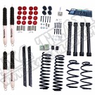 Suspension Lift Kit, 2 Inch, Shocks; 03-06 Jeep Wrangler TJ